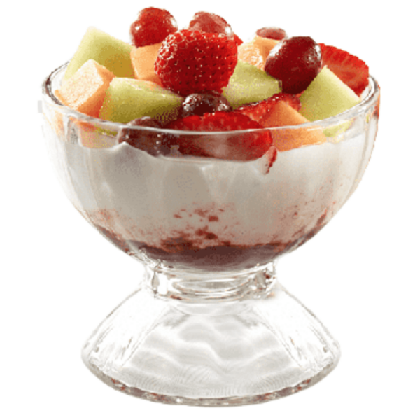 FRUIT SALAD WITH CREAM